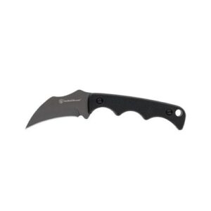 Smith & Wesson H.R.T. Karambit Neck Fixed Knife 2" Cleaver Blade Black with Nylon Sheath Blister