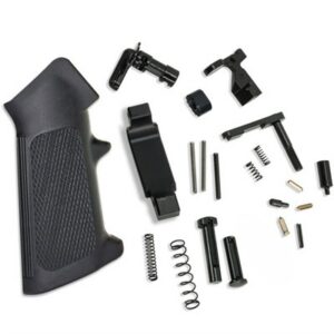 AR-15 LOWER PARTS LITE KIT W/NO FIRE CONTROL GROUP BLACK