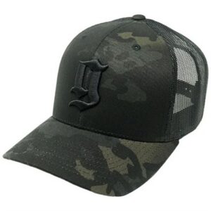 PUFF G TRUCKER HAT MULTI-CAM BLACK