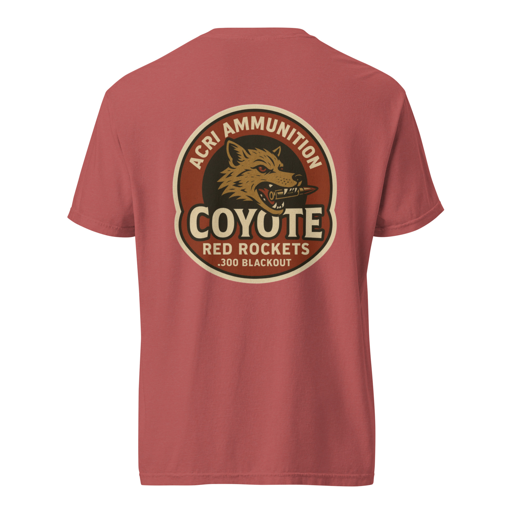 COYOTE RED ROCKETS garment-dyed heavyweight t-shirt - Image 13