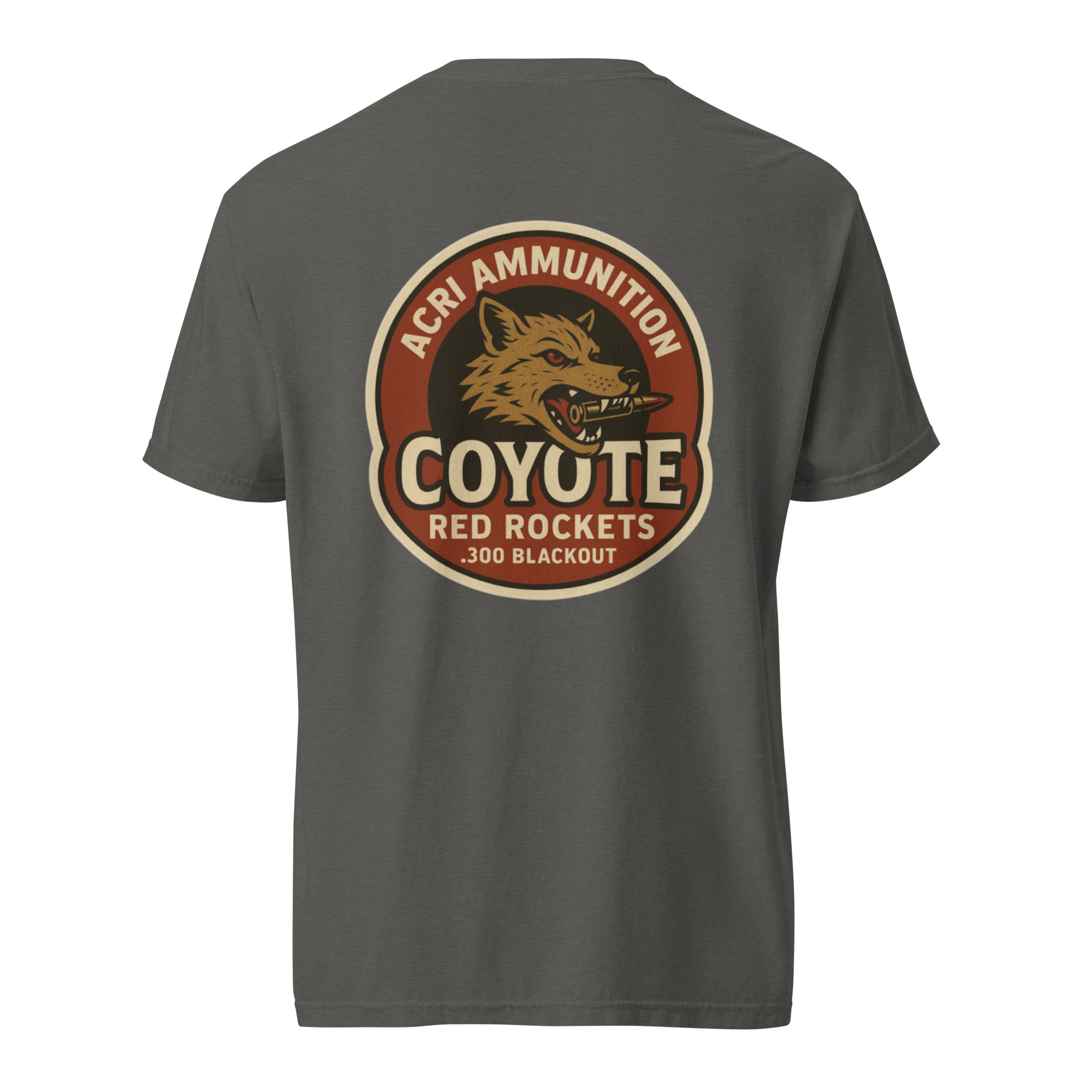 COYOTE RED ROCKETS garment-dyed heavyweight t-shirt - Image 11
