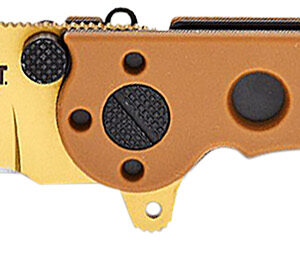 CRKT M16-01DZ M16-10DZ  EDC 3.03" Folding Plain Desert Tan D2 Steel Blade, Desert Tan GRN Handle