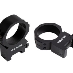 Weaver Mounts 99520 Precision Tactical  Black Aluminum 30mm Tube Low