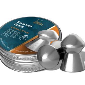 Hatsan H&N Baracuda Green .177 cal (Lead-free) 300/ct